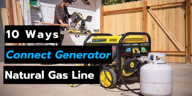 How To Connect Generator To Natural Gas Line