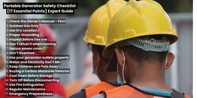 Generators Safety Checklist