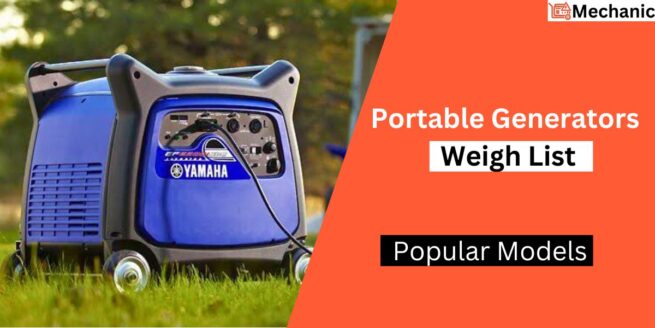 How Much Do Portable Generators Weigh