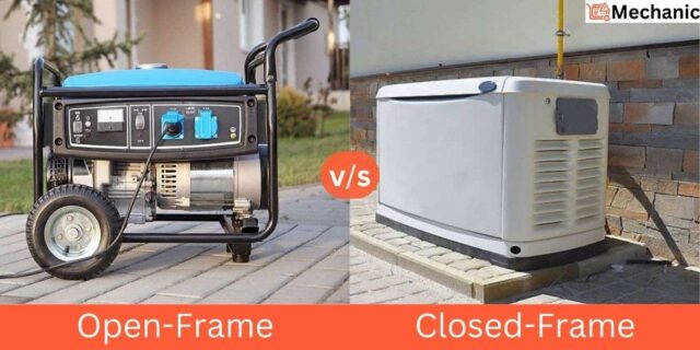 Open Frame Generator vs Closed Frame